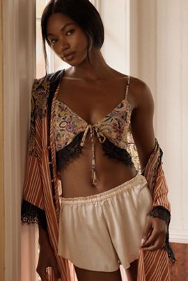 LyreBird Chiffon Lace Bralette