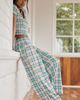 LyreBird Cotton Modal Flannel Cropped Pants - 1