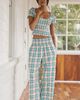 LyreBird Cotton Modal Flannel Cropped Pants - 2