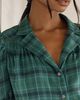 LyreBird Cotton Modal Flannel Pajama Top - 2
