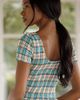 LyreBird Cotton Modal Flannel Smocked Top - 4