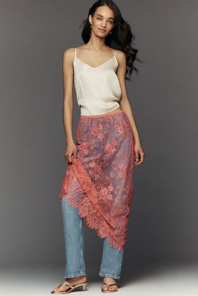 LyreBird Delicate Lace Maxi Skirt