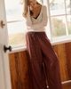 LyreBird Dramatic Barrel Flannel Pants - 1