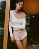 LyreBird Femme Fitted Boxer Shorts in ModaLuxe - 1