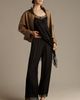 LyreBird Heirloom Lace Wide-Leg Pants - 1