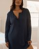 LyreBird Henley Lounge Dress in ModaLuxe - 6