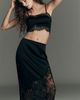 LyreBird Lace-Trim Midi Slip Skirt - 2