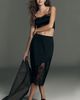 LyreBird Lace-Trim Midi Slip Skirt - 4