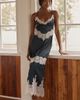 LyreBird Lace Midi Dress in Silky - 2
