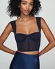 LyreBird Mesh Underwire Corset - 1