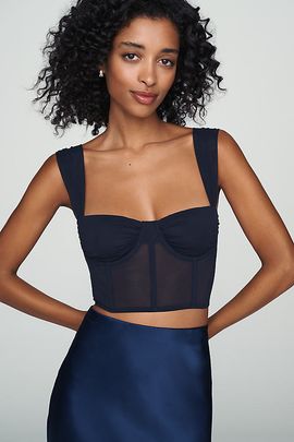 LyreBird Mesh Underwire Corset