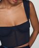 LyreBird Mesh Underwire Corset - 4