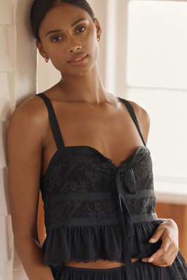 LyreBird - Modaluxe Lace-Trim Cami