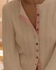 LyreBird Novelty Button Pointelle Cardigan - 2