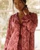 LyreBird Palm Reader Pajama Top in Silky - 2