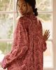 LyreBird Palm Reader Pajama Top in Silky - 3