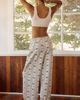 LyreBird Quilted Knit Barrel Pants - 3