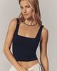 LyreBird Renna Shelf-Bra Tank in LB Skin Top - 1