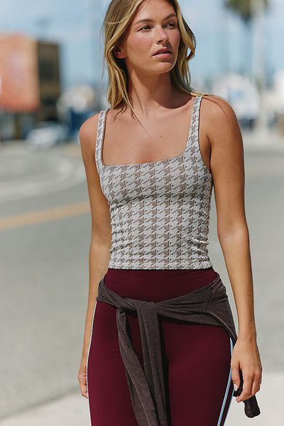LyreBird Renna Square Neck Tank Top