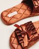 LyreBird Satin Bow Slippers - 3