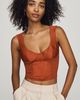 LyreBird Satin Corset Top - 1