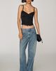 LyreBird Satin Peekaboo Buttondown Cami - 4