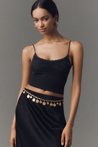 LyreBird Seamless Crochet Tank Top