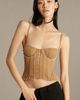LyreBird Sheer Drop-Waist Corset - 1