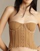 LyreBird Sheer Drop-Waist Corset - 4