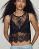 LyreBird Sheer Lace Swing Tank Top - 1