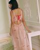 LyreBird Sheer Plunge-Neck Chemise - 2