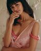 LyreBird Sheer Plunge-Neck Chemise - 4