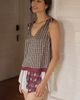 LyreBird Silken Printed Scarf Top - 1