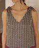LyreBird Silken Printed Scarf Top - 2