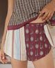 LyreBird Silken Split-Print Shorts - 2