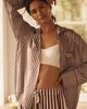 LyreBird Silky Oversized Pajama Shirt - 1