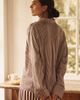 LyreBird Silky Oversized Pajama Shirt - 3