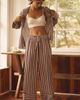 LyreBird Silky Oversized Pajama Shirt - 4