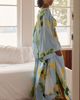 LyreBird Silky Three-Piece Robe Set - 3