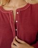 LyreBird Waffle Knit Tunic Sleep Dress - 3