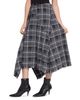Lysse Lysse Anniston Asymmetric Fringe Hem Midi Skirt - 4