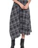 Lysse Lysse Anniston Fringe Asymmetric Midi Skirt - 1