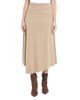 Lysse Lysse Azalea Faux Suede Asymmetric Hem Skirt - 1