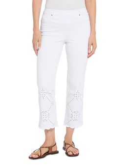 Lysse Lysse Billie High Rise Cropped Straight Jeans