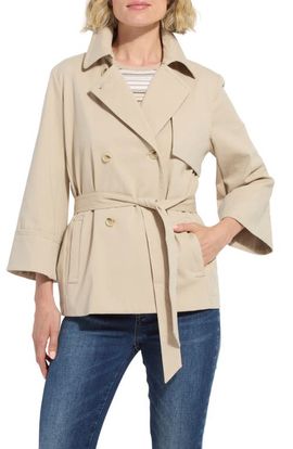 Lysse Lysse Dakota Crop Trench Coat