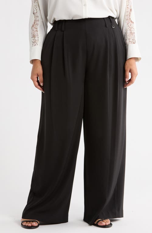 Lysse Lysse Darcy Pleated High Waist Wide Leg Pants