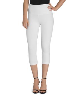 Lysse Lysse Denim Capri Leggings in White