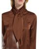 Lysse Lysse Johanna Satin Scarf Neck Blouse - 3
