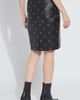 Lysse Lysse Leonette Grommet Faux Leather Skirt - 2