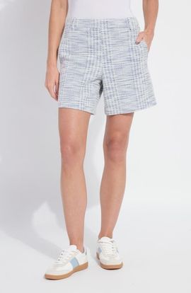 Lysse Lysse Lily Pull-On Mid Thigh Summer Tweed Shorts